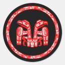 Search for native american stickers Haida