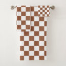 Search for brown and white bath towels Shape