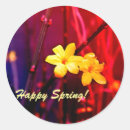 Search for happy spring stickers Background