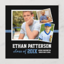 Search for black and blue invitations Boy