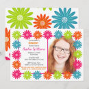 Search for 1960s birthday invitations Flowers