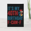 Search for funny crow birthday cards Rooster