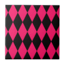 Search for black and pink tiles Pattern
