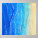 Search for watercolor waves painting posters Landscape