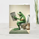Search for green birthday cards Frog