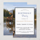 Search for moose birthday invitations Forest