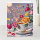 Search for teacup birthday cards Roses