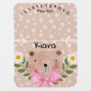 Search for teddy bear baby blankets Growth tracker