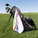 Search for red white and blue golf towels Stripes