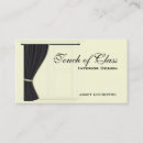Search for curtain business cards Interior