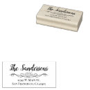 Search for floral stamps Simple typography