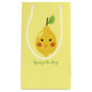 Search for lemon gift bags Yellow lemons