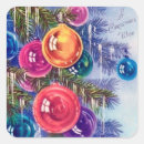 Search for vintage christmas stickers Retro