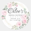 Search for bridal shower thank you stickers Eucalyptus