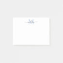 Search for monogrammed post it notes Cute