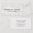 Search for brick business cards White