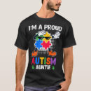 Search for autism aunt tshirts Awareness
