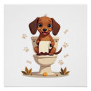 Search for funny toilet posters Animal