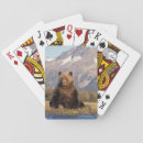 Search for wildlife playing cards national park