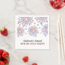 Search for memorial day napkins Family reunion