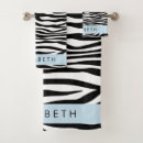 Search for zebra bath towels Safari animals