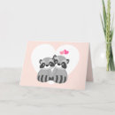 Search for raccoon valentines day cards Hearts