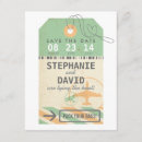 Search for luggage tag save the dates Airplane
