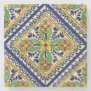 Search for mexican talavera coasters Colorful