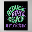 Search for reduce reuse recycle posters Climate change