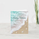 Search for beach bar bat mitzvah invitations Blue