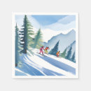 Search for skiing napkins Winter