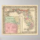 Search for map of florida posters Inset