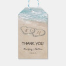 Search for beach wedding favor tags Destination