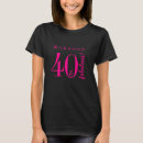 Search for hot pink tshirts Forty