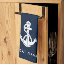 Search for coastal kitchen towels Navy blue