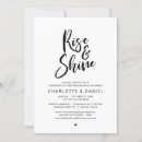 Search for shine wedding invitations Black and white