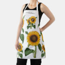 Search for sunflower kitchen aprons Script