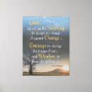 Search for serenity prayer canvas prints Landscape