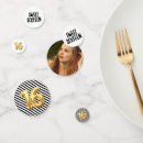Search for silver sweet 16 party decor Sixteen