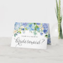 Search for hydrangea bridesmaid cards Bridal party