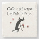 Search for funny sayings coasters Cat lover