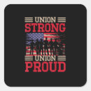 Search for labor union stickers Strike