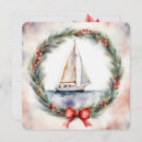 Search for sailing on christmas cards Sailboat