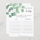 Search for greenery baby shower games Botanical