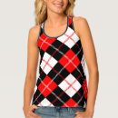 Search for red and white checkered tank tops Plaid