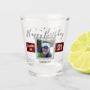 Search for birthday shot glasses 21st