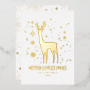 Search for white gold christmas cards Non photo