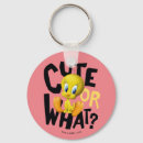 Search for tweety bird keychains Typography graphic