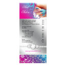 Search for salon service menu rack cards Pink