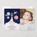 Search for girls outer space birthday invitations Planets